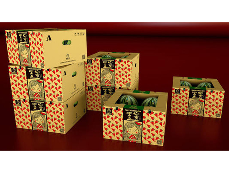 西瓜紙盒(he)